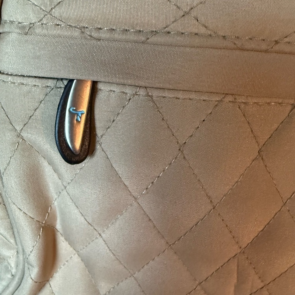 Vintage Quilted travelon shoulder bag - Picture 3 of 12